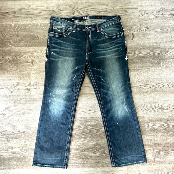 Affliction Blake Relaxed Straight Leg Jeans | 40 - Picture 2 of 10